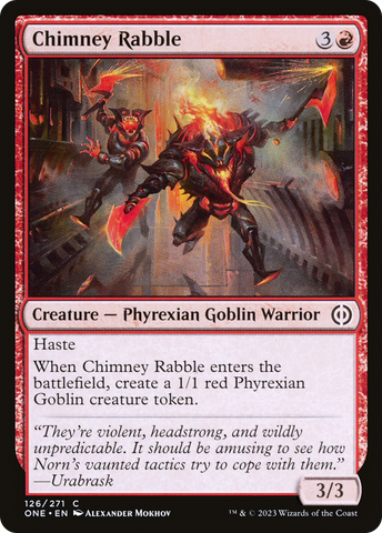 Chimney Rabble [Phyrexia: All Will Be One] Magic: The Gathering