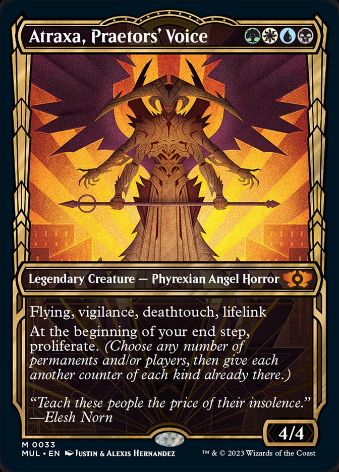 Atraxa, Praetors' Voice [Multiverse Legends] Magic: The Gathering