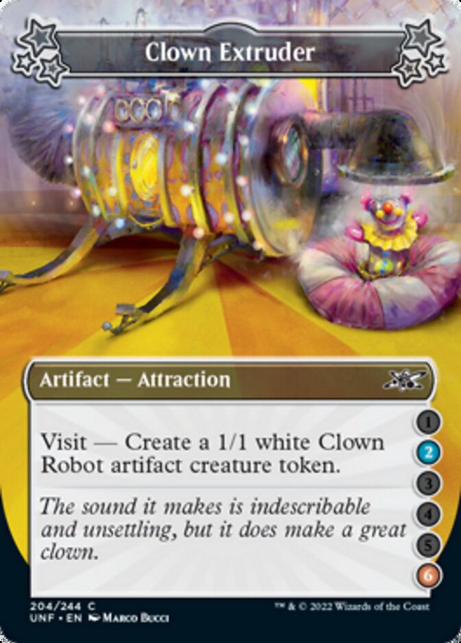 Clown Extruder (2-6) [Unfinity] Magic: The Gathering