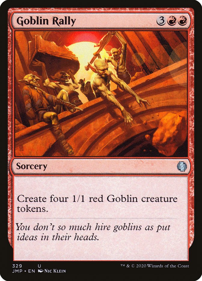 Goblin Rally [Jumpstart] Magic: The Gathering