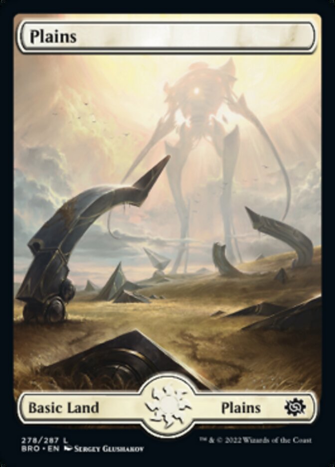 Plains (278) [The Brothers' War] Magic: The Gathering