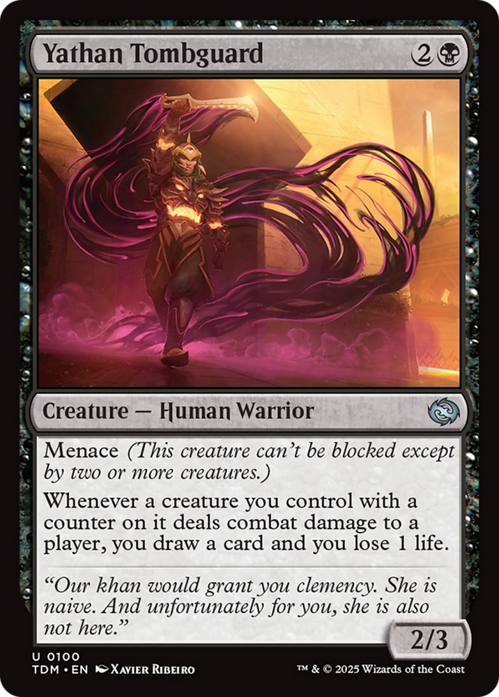 Yathan Tombguard [Tarkir: Dragonstorm] Magic: The Gathering