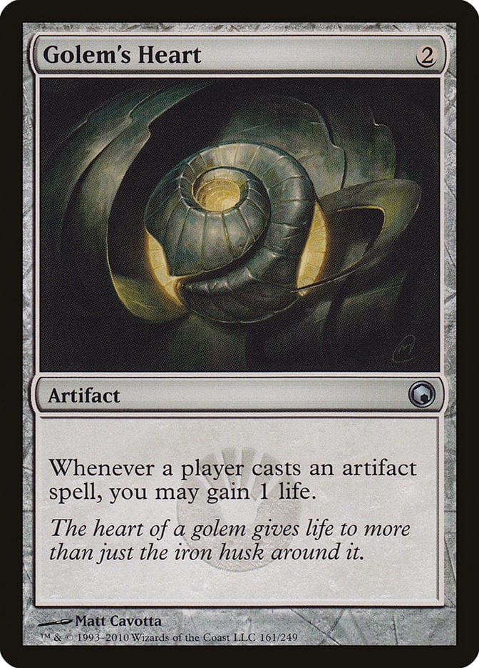 Golem's Heart [Scars of Mirrodin] Magic: The Gathering