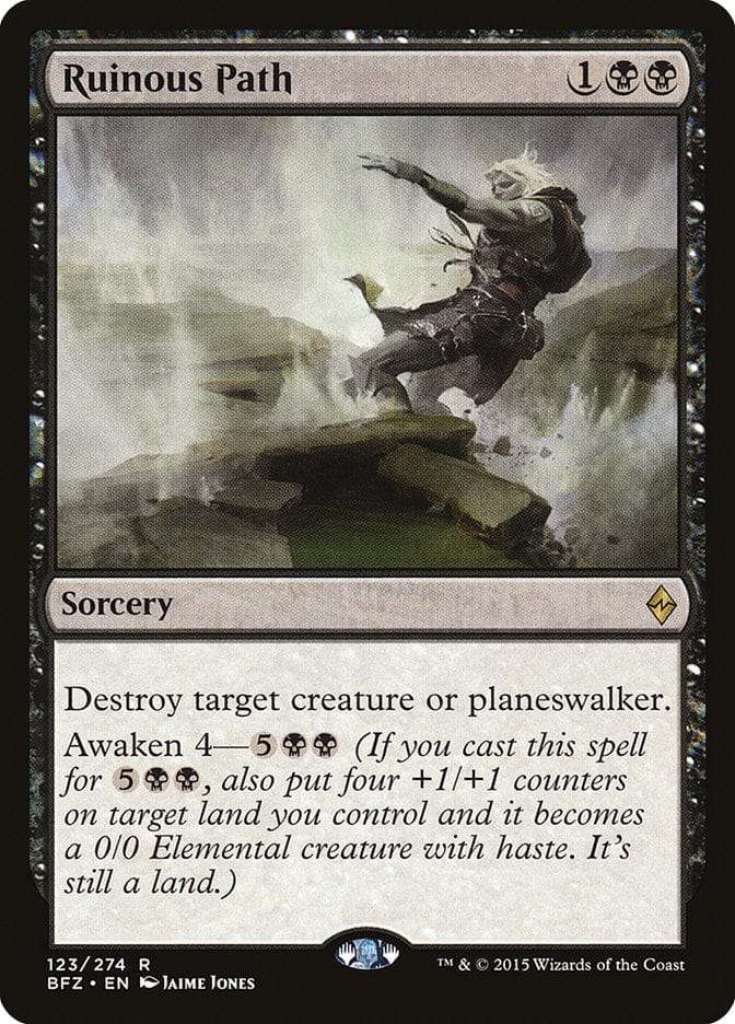 Ruinous Path [Battle for Zendikar] Magic: The Gathering