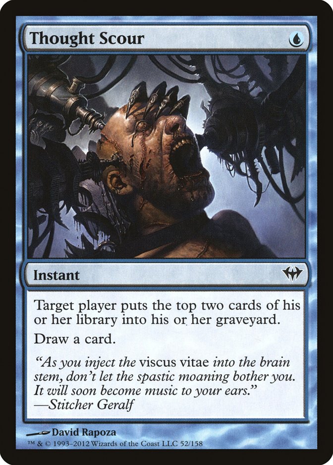 Thought Scour [Dark Ascension] Magic: The Gathering