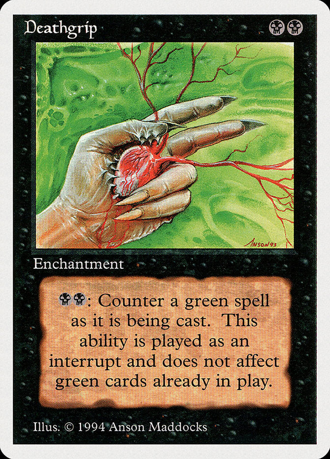 Deathgrip [Summer Magic / Edgar] Magic: The Gathering