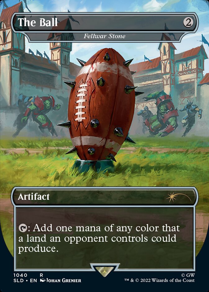 The Ball - Fellwar Stone (Borderless) [Secret Lair Drop Series] Magic: The Gathering