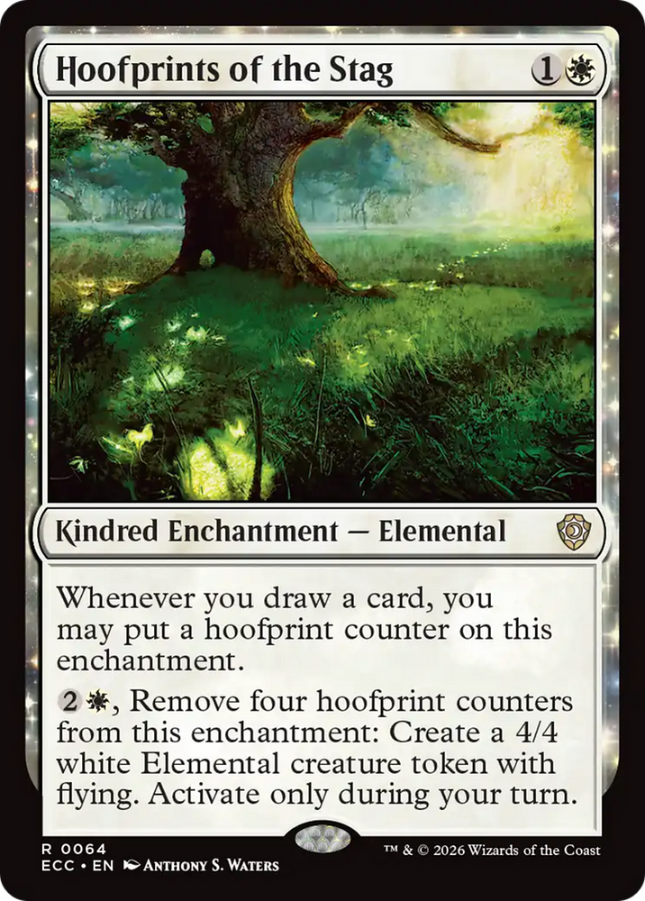 Hoofprints of the Stag [Lorwyn Eclipsed Commander] Magic: The Gathering