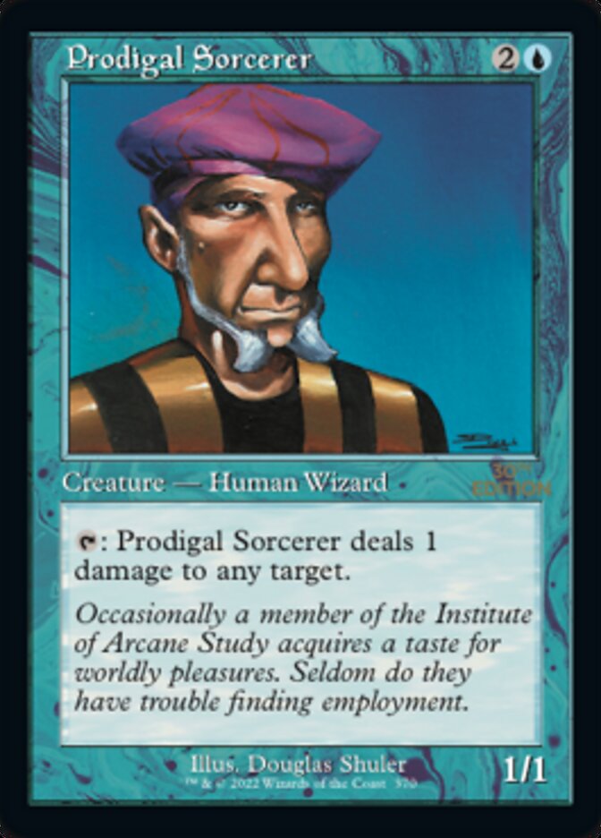 Prodigal Sorcerer (Retro) [30th Anniversary Edition] Magic: The Gathering
