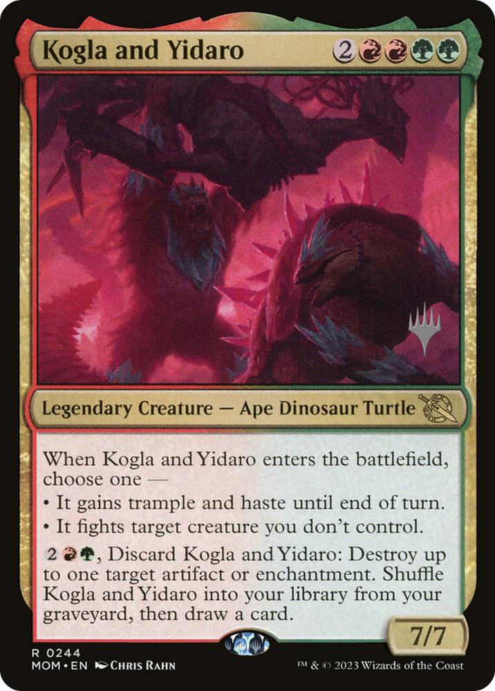Kogla and Yidaro (Promo Pack) [March of the Machine Promos] Magic: The Gathering