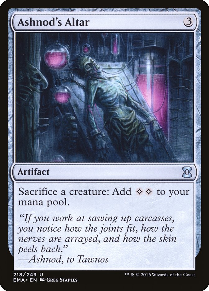Ashnod's Altar [Eternal Masters] Magic: The Gathering