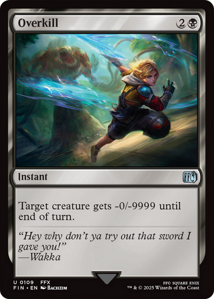 Overkill [FINAL FANTASY] Magic: The Gathering