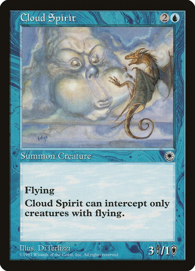 Cloud Spirit [Portal] Magic: The Gathering