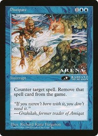 Dissipate (Oversized) [Oversize Cards] Magic: The Gathering