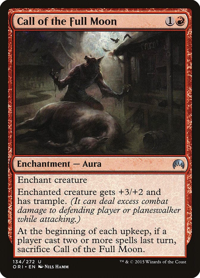 Call of the Full Moon [Magic Origins] Magic: The Gathering
