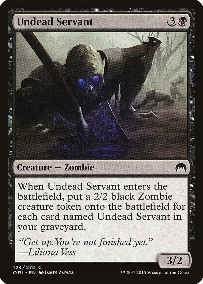Undead Servant [Magic Origins] Magic: The Gathering