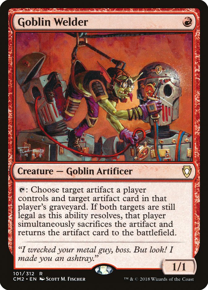 Goblin Welder [Commander Anthology Volume II] Magic: The Gathering