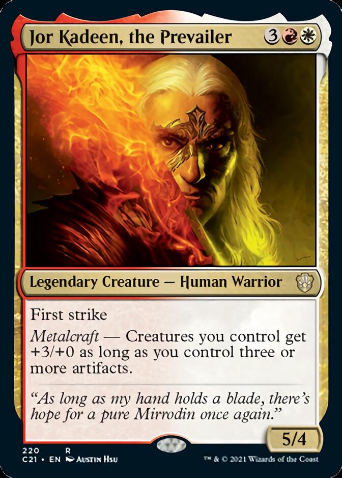 Jor Kadeen, the Prevailer [Commander 2021] Magic: The Gathering
