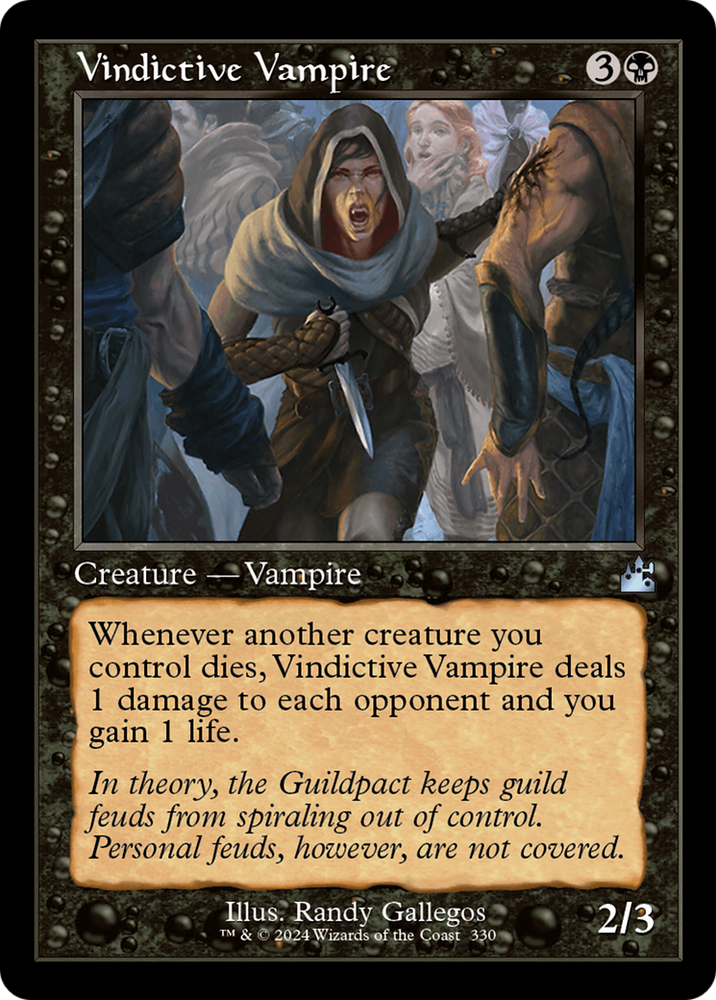 Vindictive Vampire (Retro Frame) [Ravnica Remastered] Magic: The Gathering
