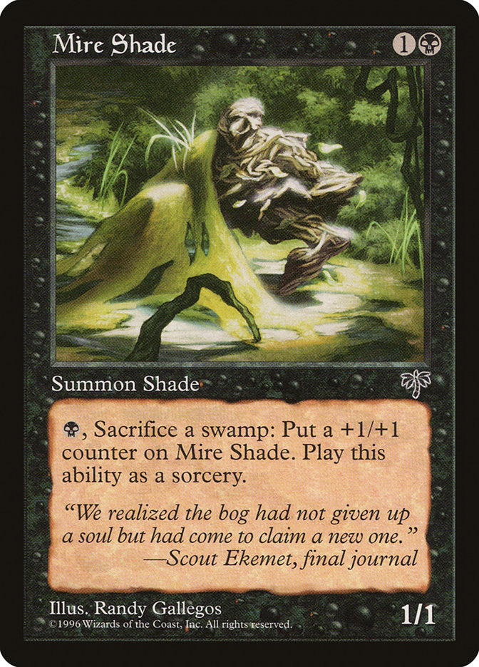 Mire Shade [Mirage] Magic: The Gathering