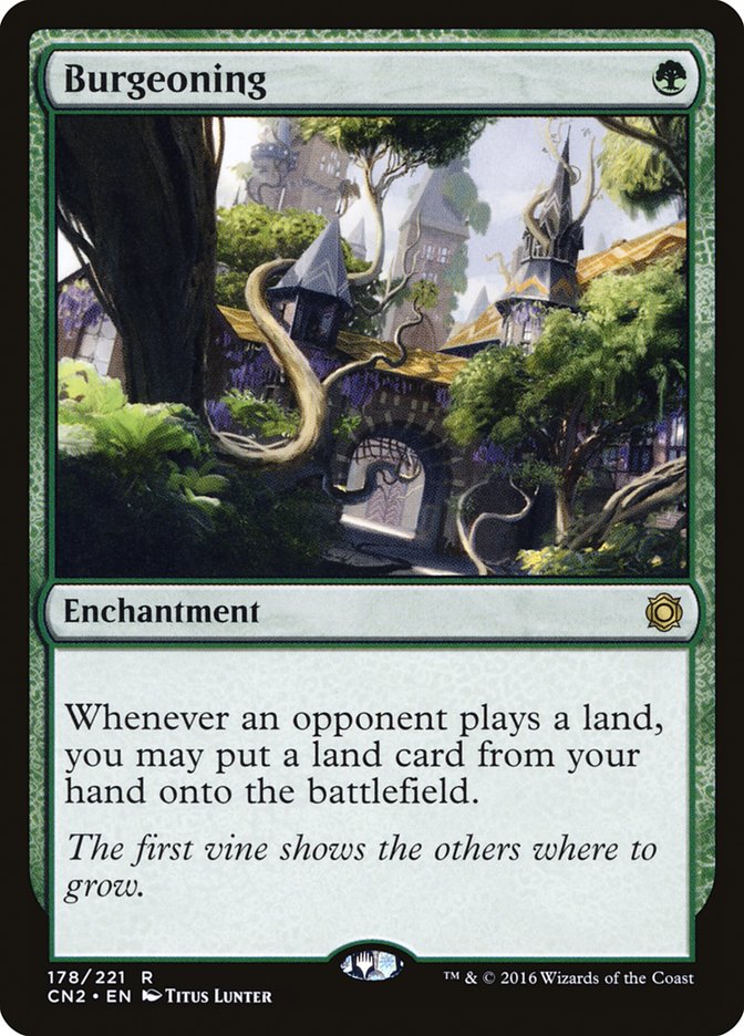 Burgeoning [Conspiracy: Take the Crown] Magic: The Gathering