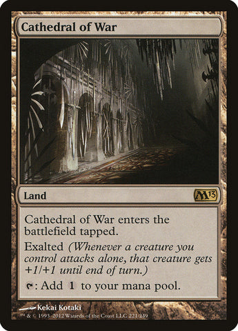 Cathedral of War [Magic 2013] Magic: The Gathering