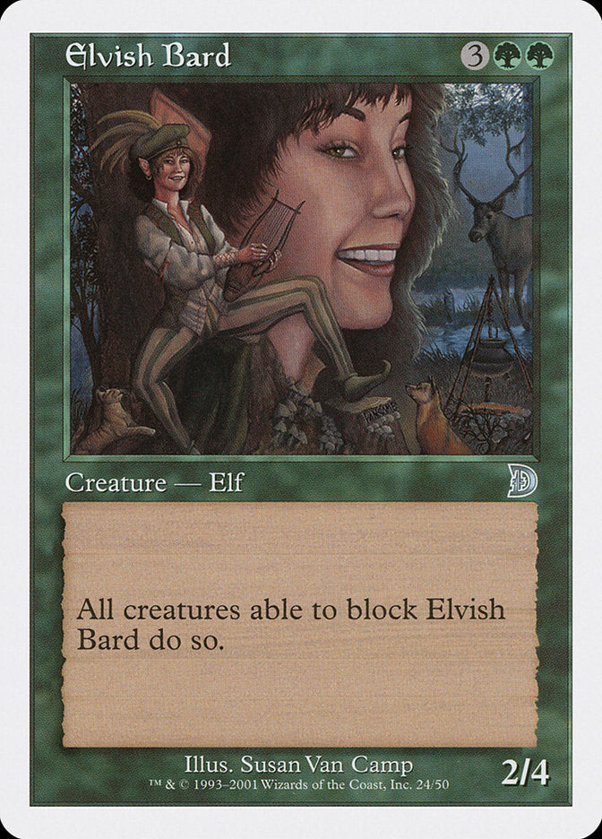 Elvish Bard [Deckmasters] Magic: The Gathering