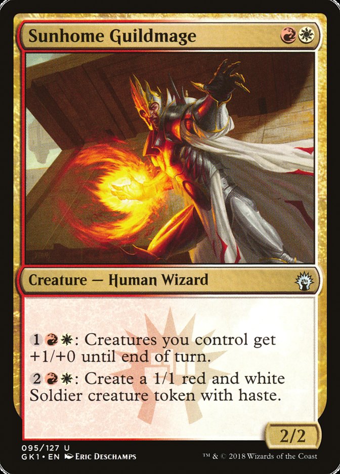 Sunhome Guildmage [Guilds of Ravnica Guild Kit] Magic: The Gathering