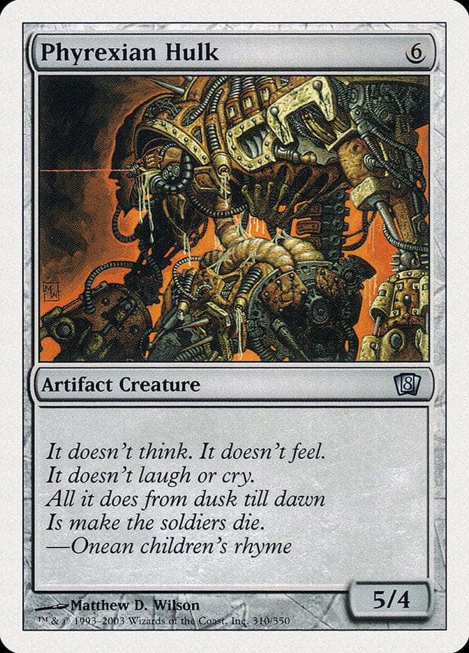 Phyrexian Hulk [Eighth Edition] Magic: The Gathering
