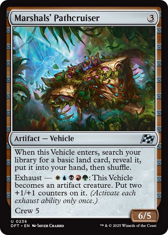 Marshals' Pathcruiser [Aetherdrift] Magic: The Gathering
