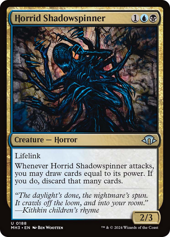 Horrid Shadowspinner [Modern Horizons 3] Magic: The Gathering
