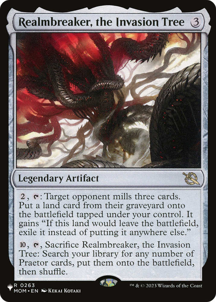 Realmbreaker, the Invasion Tree (MOM) [The List] Magic: The Gathering