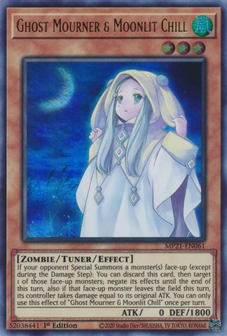 Ghost Mourner & Moonlit Chill [MP21-EN061] Ultra Rare - Yugioh Cards For Your TCG Needs!