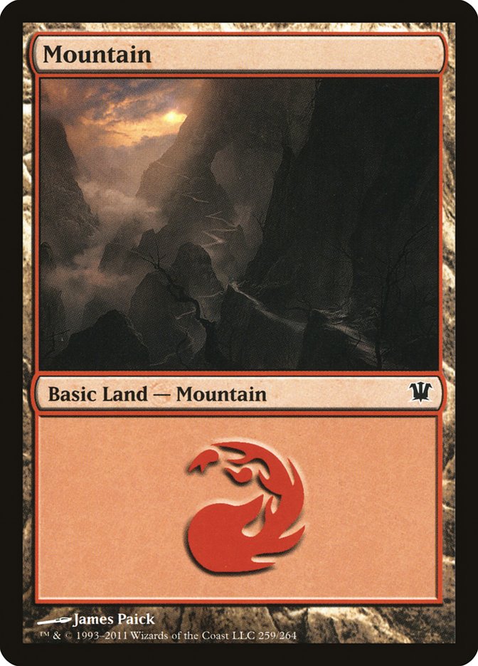 Mountain (259) [Innistrad] Magic: The Gathering
