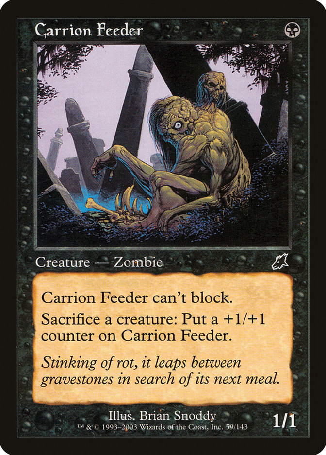 Carrion Feeder [Scourge] Magic: The Gathering