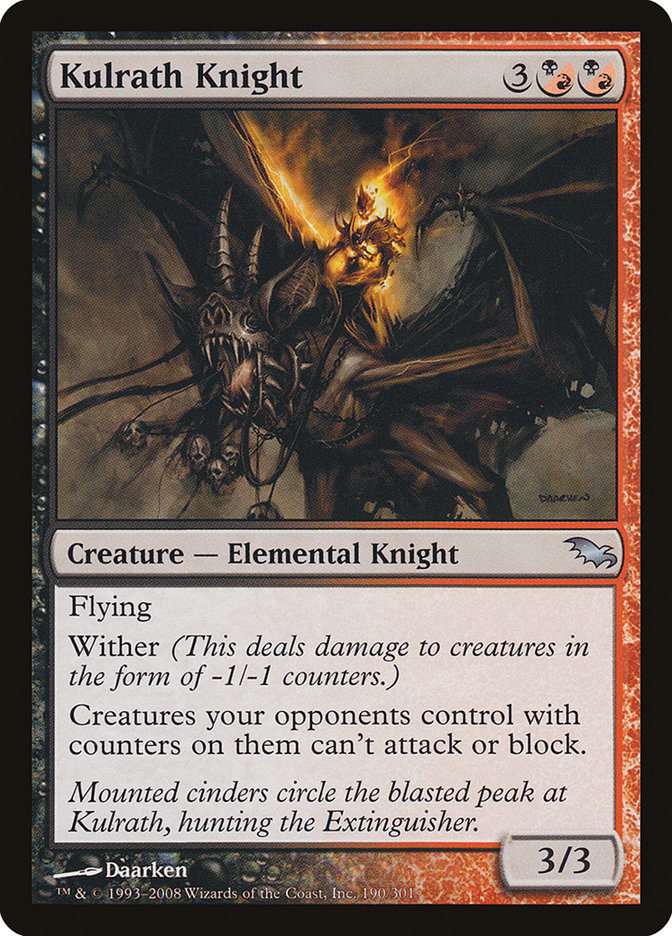 Kulrath Knight [Shadowmoor] Magic: The Gathering