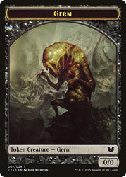Frog Lizard // Germ Double-Sided Token [Commander 2015 Tokens] Magic: The Gathering