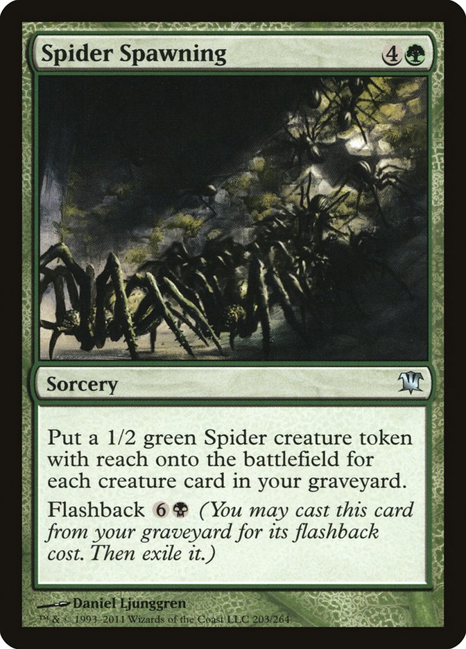 Spider Spawning [Innistrad] Magic: The Gathering