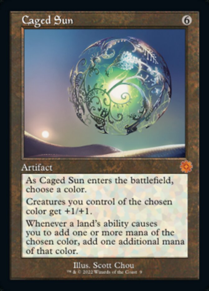 Caged Sun (Retro) [The Brothers' War Retro Artifacts] Magic: The Gathering