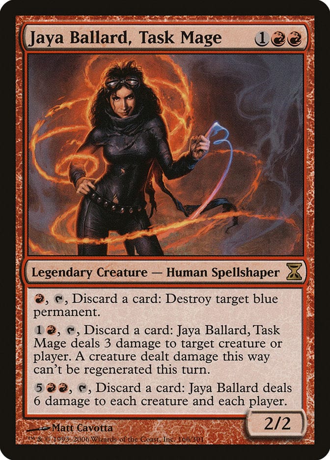 Jaya Ballard, Task Mage [Time Spiral] Magic: The Gathering