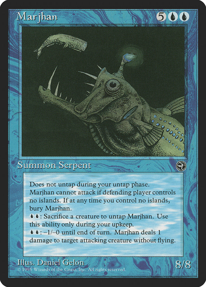 Marjhan [Homelands] Magic: The Gathering