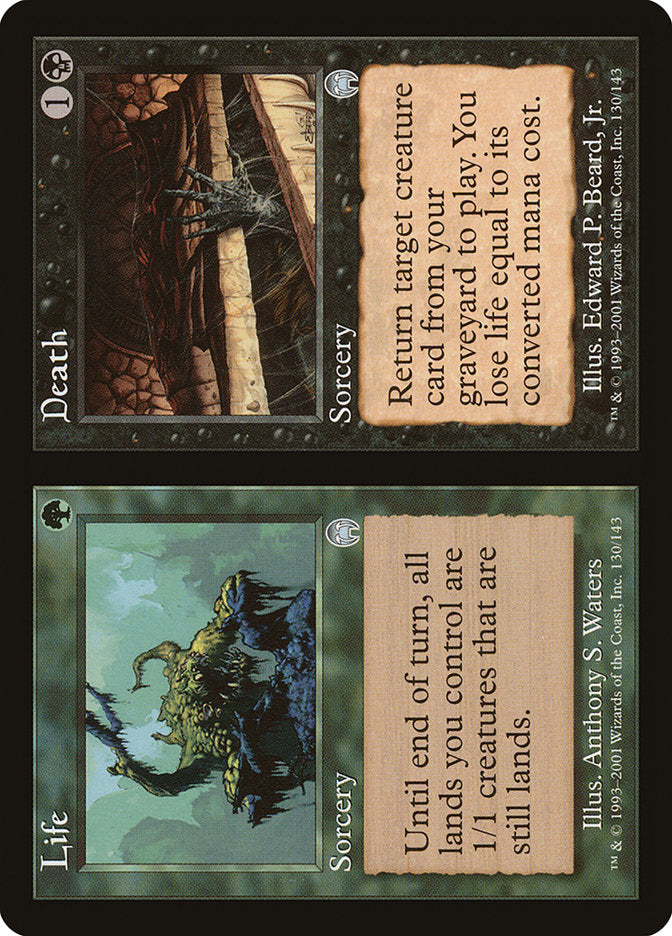 Life // Death [Apocalypse] Magic: The Gathering