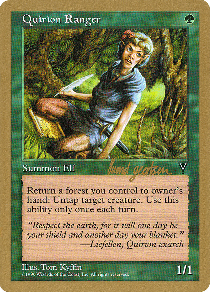 Quirion Ranger (Svend Geertsen) [World Championship Decks 1997] Magic: The Gathering