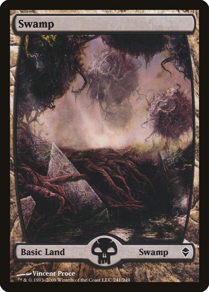 Swamp (241) [Zendikar] Magic: The Gathering