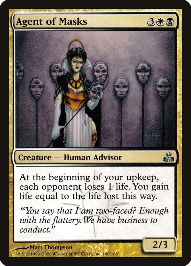 Agent of Masks [Guildpact] Magic: The Gathering