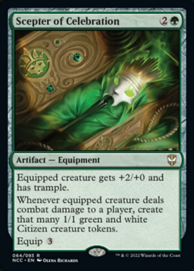 Scepter of Celebration [Streets of New Capenna Commander] Magic: The Gathering