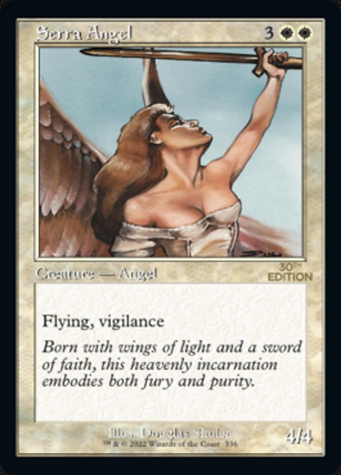 Serra Angel (Retro) [30th Anniversary Edition] Magic: The Gathering