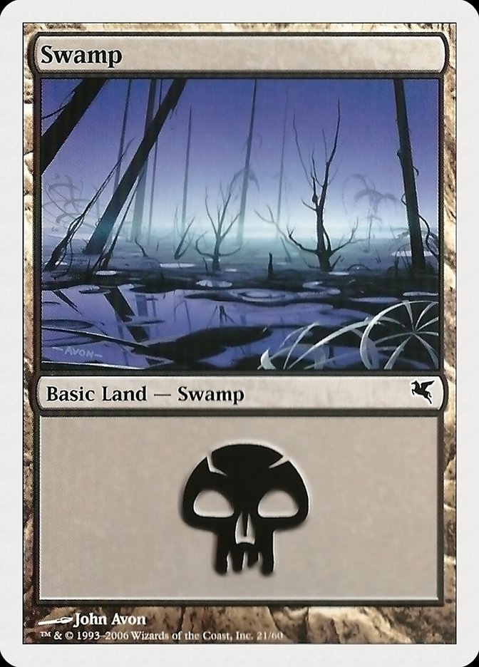 Swamp (21) [Hachette UK] Magic: The Gathering