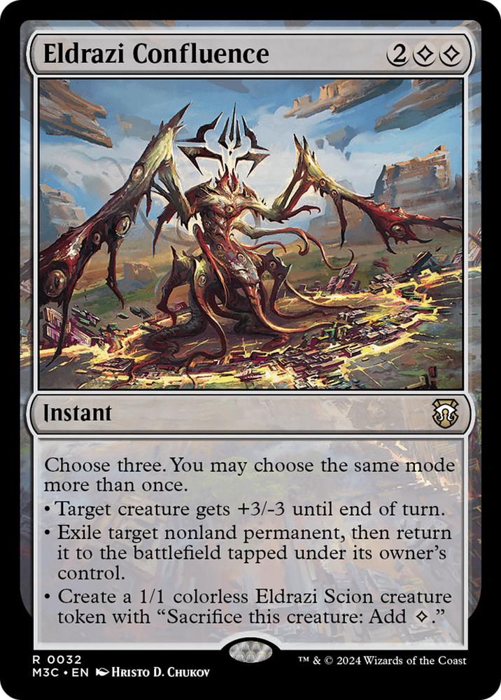 Eldrazi Confluence (Ripple Foil) [Modern Horizons 3 Commander] Magic: The Gathering