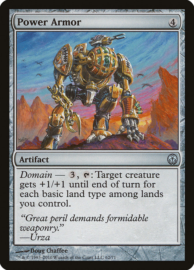 Power Armor [Duel Decks: Phyrexia vs. the Coalition] Magic: The Gathering